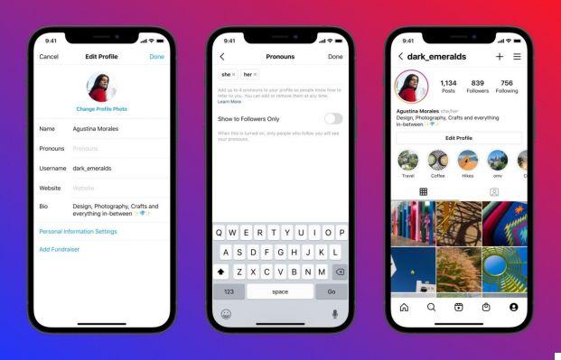 Instagram más LGBT-friendly con la adición de pronombres