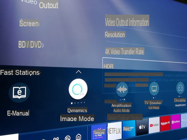 How to activate HDR on Samsung TV