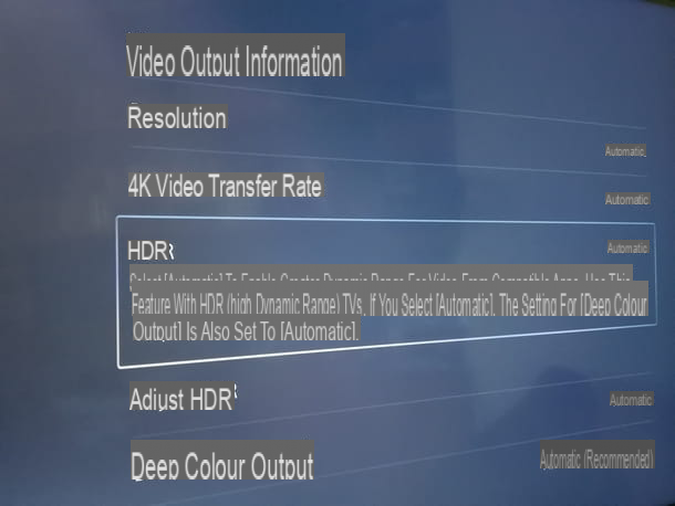 How to activate HDR on Samsung TV