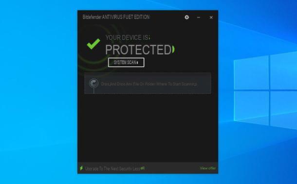 Meilleur antivirus gratuit Windows 10