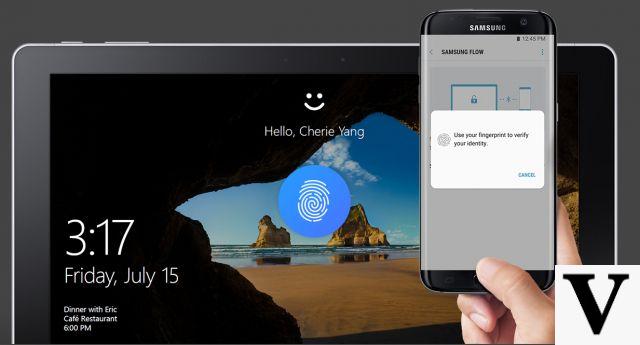 Samsung Flow permitirá el desbloqueo de Windows 10 con teléfonos inteligentes Galaxy