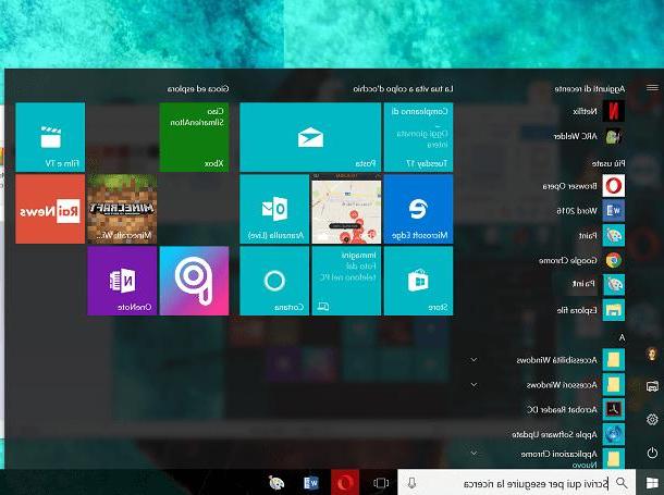 Aplicación por Windows 10