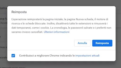 Restaurer Chrome, Firefox, Edge à l'état initial