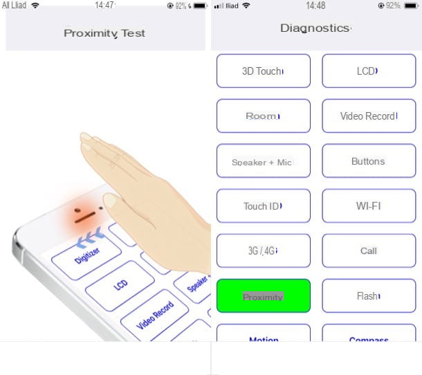 Cómo activar el sensor de proximidad del iPhone