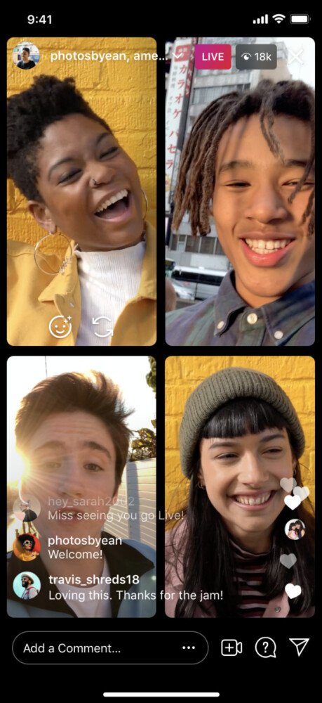 With Live Rooms, Instagram makes it possible to discuss live with several people