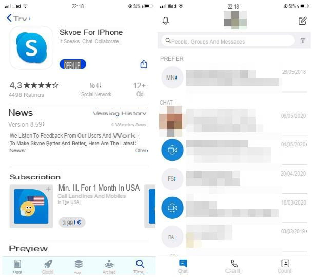 Cómo activar Skype