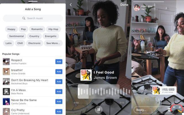 Facebook permitirá agregar música a fotos y videos
