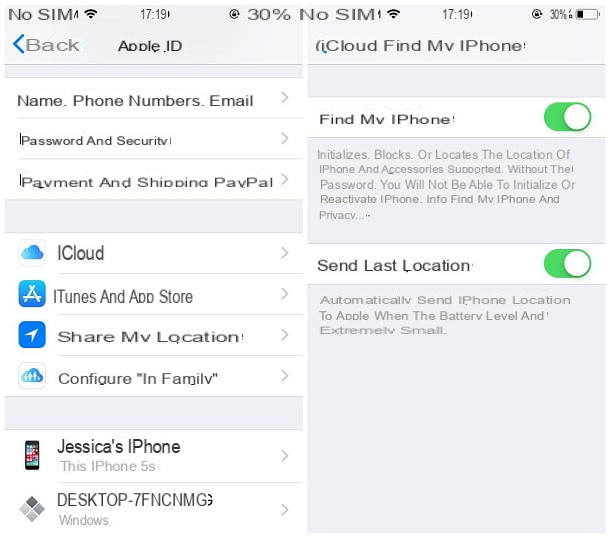 How to disable iPhone location