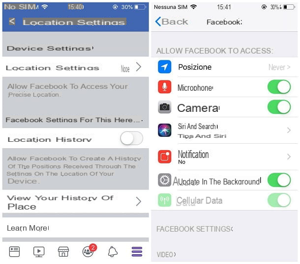 How to disable iPhone location