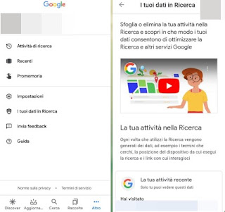 Effacer l'historique Google, les recherches et les sites ouverts