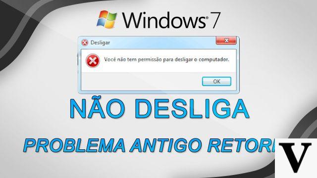 Windows 7, un error no apaga la computadora: que sucede