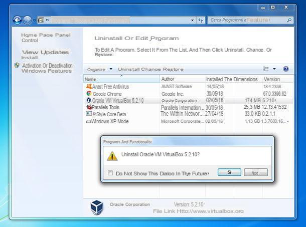 How to uninstall a program on Windows 7