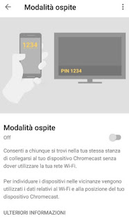 Mode Invité sur Chromecast et Hôtel ou autre utilisation du téléviseur