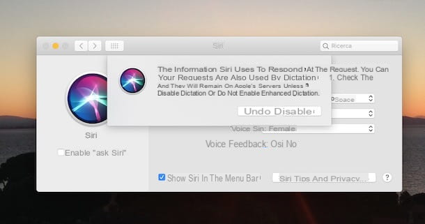 How to disable Siri