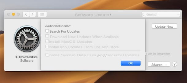 How to disable automatic updates