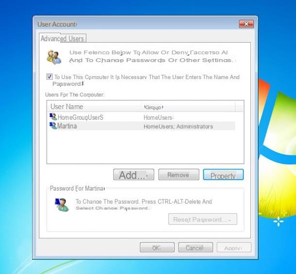 Comment supprimer les mots de passe Windows 7