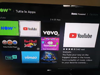 Venha ver YouTube su Now TV, Chromecast, TV Android e Fire Stick