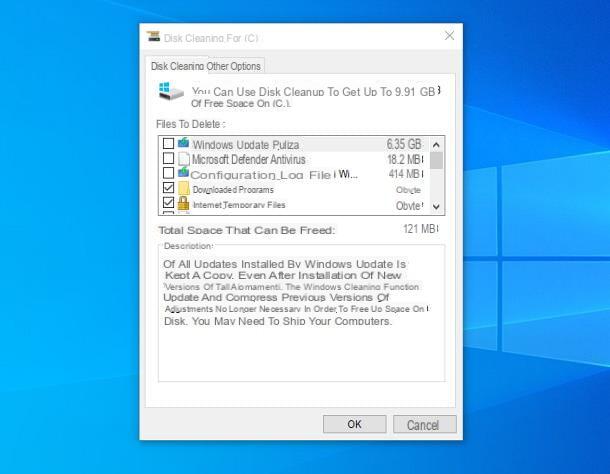 Cómo liberar espacio en Windows 10