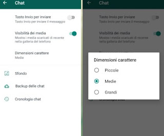 Cómo cambiar el texto y el tamaño de los mensajes en Android y iPhone