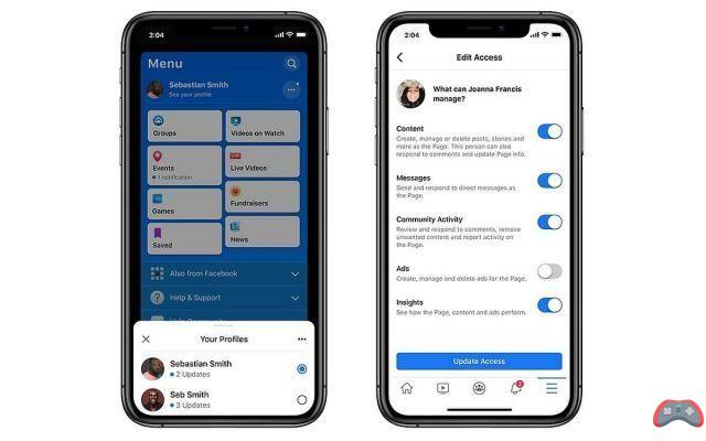 Facebook is testing pages without a