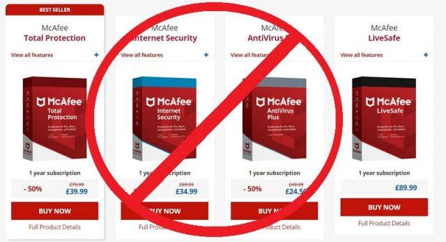 Cómo desinstalar McAfee en Windows 10