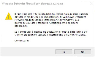 Activate the Windows 10 and 11 Firewall, configuration and reset