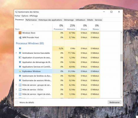 Windows 10: cómo reiniciar Explorer.exe en todas las situaciones