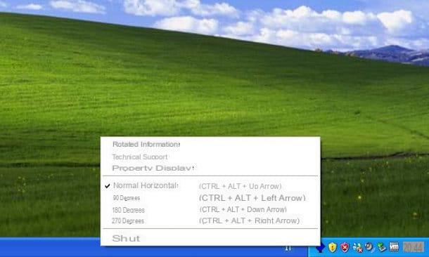 How to rotate Windows screen