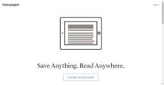 Save news and articles online to read later