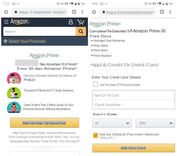 How to activate Amazon Prime video
