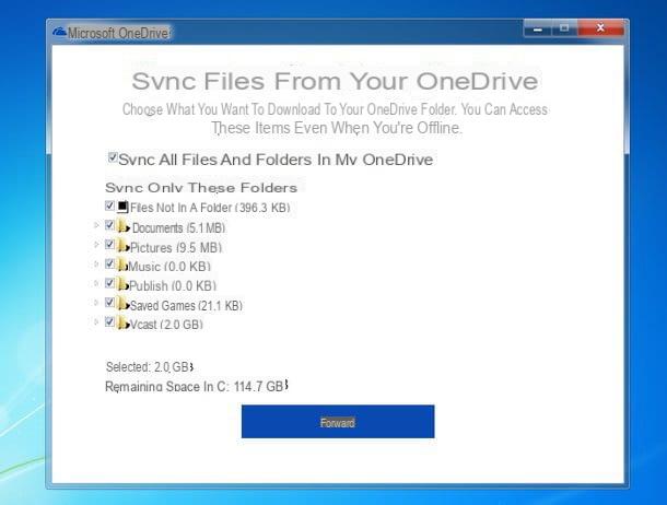 How to synchronize folders