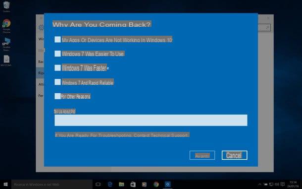 Como desinstalar o Windows 10