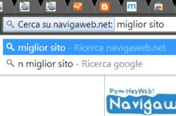 On Chrome, Ways to use the address bar and button meanings