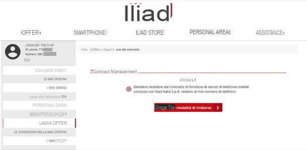 How to disable Iliad