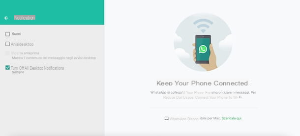 Comment désactiver les notifications WhatsApp