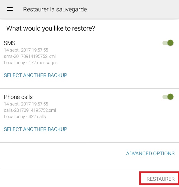 Android: how to transfer your SMS and MMS to a new smartphone