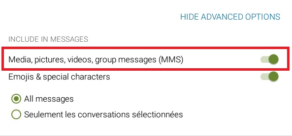 Android: how to transfer your SMS and MMS to a new smartphone