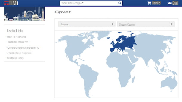 Cómo activar TIM roaming