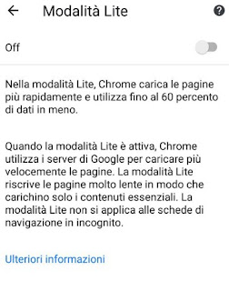 Speed ​​up Chrome on Android