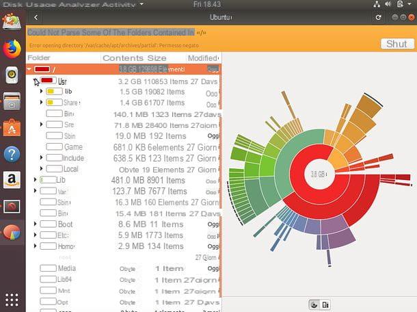 How to see folder size