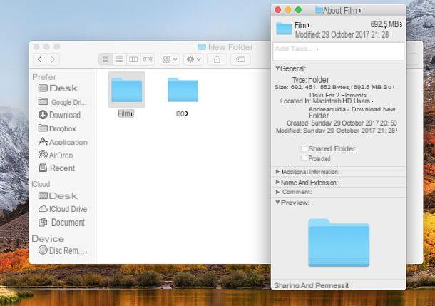 How to see folder size