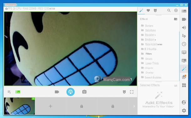 How to activate the webcam of the Windows 7 PC