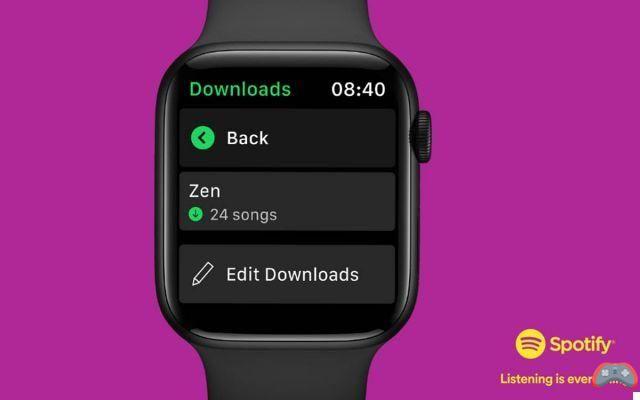 Apple Watch: Spotify finalmente te permite descargar música