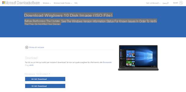 Cómo descargar ISO Windows 10