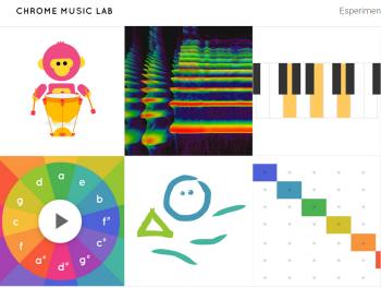 Expériences musicales interactives à jouer dans Google Music Lab