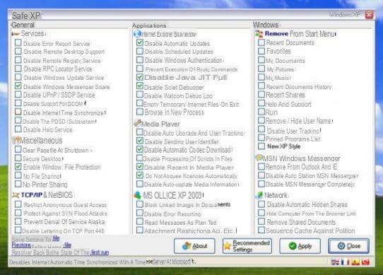 Programmes pour Windows XP