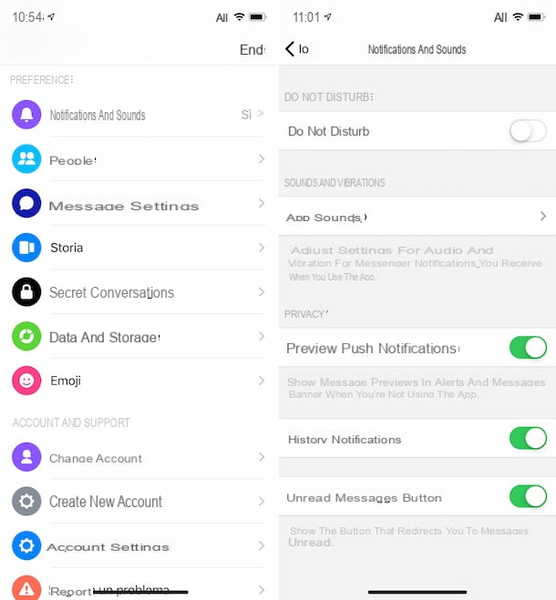 How to activate Messenger