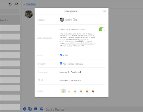 How to activate Messenger