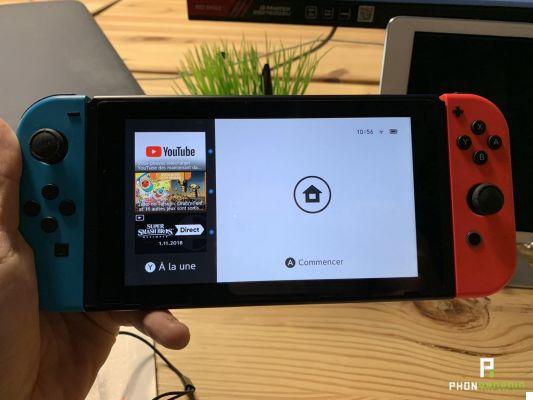 YouTube ya está disponible en Nintendo Switch, primeras imágenes