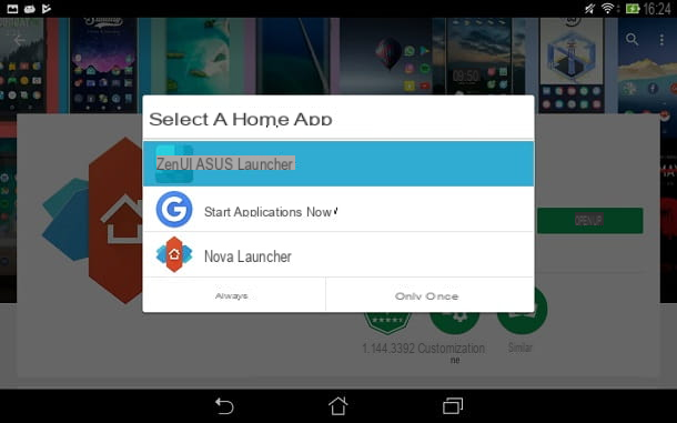 How to activate launcher